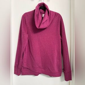 Old Navy Active Women's Cowl Neck Tunic Sweatshirt (L)